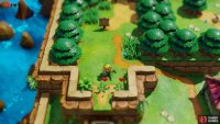 Once you’ve collected your Sword head over to the well and cut the bushes that are above it, 