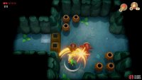 then head into the room above and take out the Masked Mimics with a Spin Attack,
