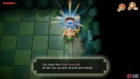and get the Power Bracelet from the Chest.