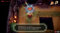 now pick up the Heart Container upon defeating him.