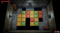 then head to room on the left and remove the vase in the top left corner revealing a button, step on it to open the doors,