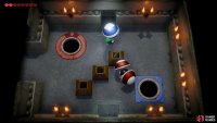 then head over to the room to the right and hit the enemies to make them hide in their shell,
