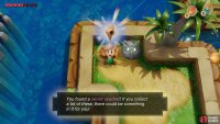 exit the village and head south to follow some trees towards an Owl, dig around it for a Secret Seashell.