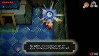 to get a Chest to spawn with the Compass.
