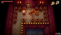 after the snakes have been defeated head through the door on the left and Hookshot across, follow the path up and throw a vase at the Chest, 