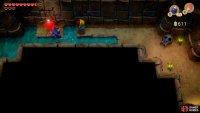 Place a Bomb against the crumbling wall and proceed into the next room and up the stairs,