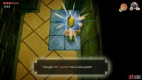 now head back to the first corridor and kill the skeletons to get a Chest to spawn with 300 Rupees.