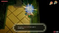 then head into the room above and kill the enemies to get a Chest to spawn with a Small Key.