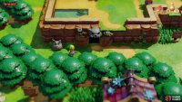 after you’be collected the heart jump over the holes to the north to reach Moblin’s House.