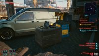 then collect the evidence from the box near the van. 