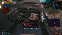then collect the evidence from the body in the trunk of the car.