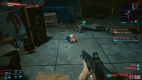 then collect the evidence from the bag near the speaker. 