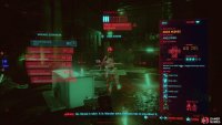 Use the Cyberware Malfunction Quick Hack to bring Zaria to a stop 
