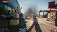 once the battle begins, pay attention to the enemy using a Defender Light Machine Gun.