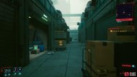 Use the crate on the left to climb up onto the roof 