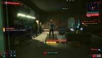Choose the top option when speaking with Max to avoid him shooting himself.