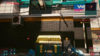 or climb up onto the roof via the dumpster and drop down into the building.