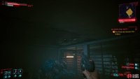 Crawl through the hole in the floor and head up the stairs