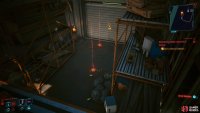 either shoot the mines from here or disarm them with a high enough Technical Skill