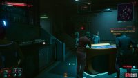 then go into the storage room and look through the messages on the computer to find the netrunners location. 