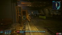 Switch into the imprint under the scaffolding. Then head to the Black Sapphire. 