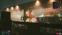 From the bow where you fought Grayson, jump over to some crane controls on a platform,