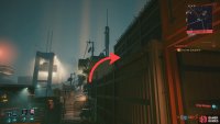 From where Rogue stops leading the way, jump up onto a shipping container,