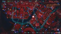 and his location on the map.