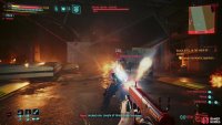 Most of the time, the MaxTac elites will dodge your attacks due to their cyberware.