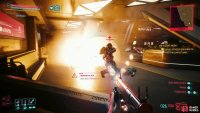 At the train station you’ll be ambushed by more NUSA troopers, including heavies, netrunners and snipers.
