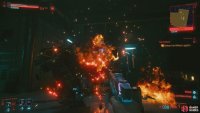 Defeat the two Militech mechs by shooting off their side-mounted guns.