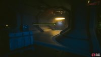 Head through the shutters to find Dataterminal Alpha.