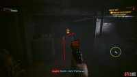 Otherwise, head through the room, and go into the elevator.