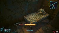 When you get to the objective, enter the nearby apartment and change your imprint.
