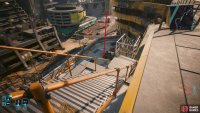 Before the structure is a set of stairs you’ll need to take to the bottom.