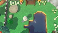 Then round out the grass around the diagonal squares (except the middle one)
