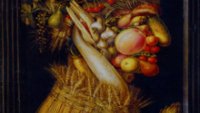 The real Jolly Painting has an artichoke bud on the person’s chest