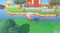 but using the waterscaping shovel on the block again will soften the edges and give a more natural look.