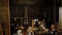 Observe the man in the painting in the back ground, his arm is at a 90 degree angle