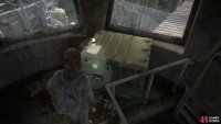 now climb up the ladder to find an Artefact and a Trading Card.