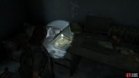 now climb back up and go into the third building on the left to find this Artefact. 