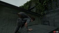 then use it to get up onto the building. 