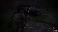 then go through the building and steal the horse