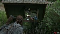 then when you climb into a garden, look to your left to find this Trading Card in a playhouse.