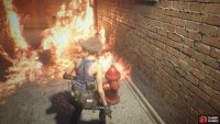 then return to location of the fire to put it out