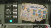 then go back to the Bros Railway Subway building and input the combination above