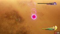 Near the end, Frieza will go into a special attack where he launches a bunch of discs