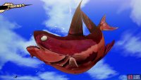 The Scarlet Catfish is the bigger shadows in the pond
