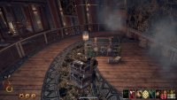 After teleporting through the last orb, you will be able to access the Legacy Chest up the stairs.