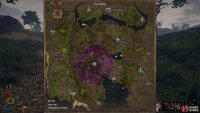 The location of the Corrupted Tombs in the northeastern region of Chersonese, marked on the map as ‘Ancient Ruins’.